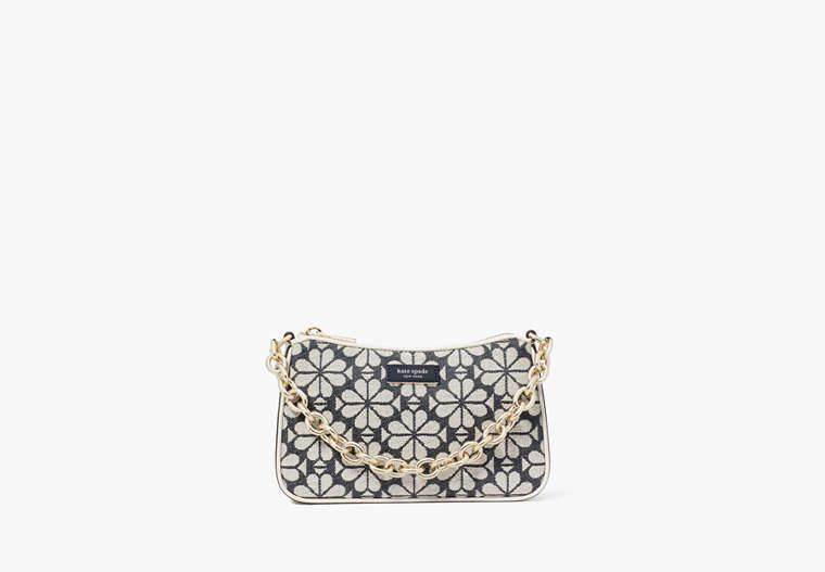 Kate Spade New York Jolie Spade Flower Jacquard Small Convertible Crossbody