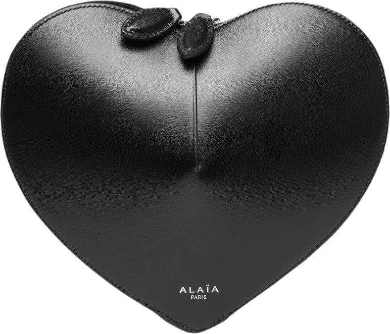 AlaÃ¯a Women's Leather Coeur Bag in Black | Size UNICA | AA1P003C0Y75