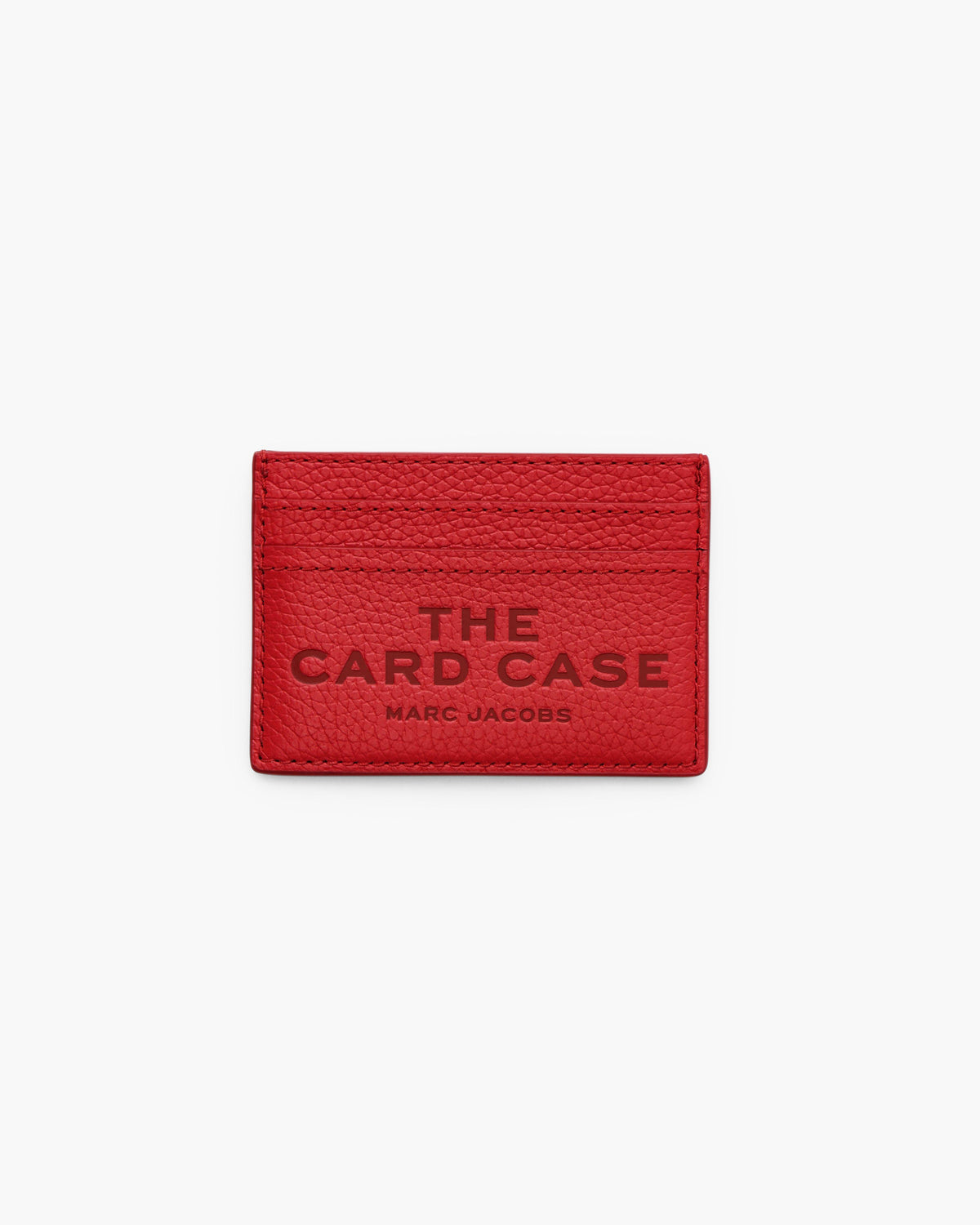 Marc Jacobs Marc Jacobs The Leather Card Case in True Red
