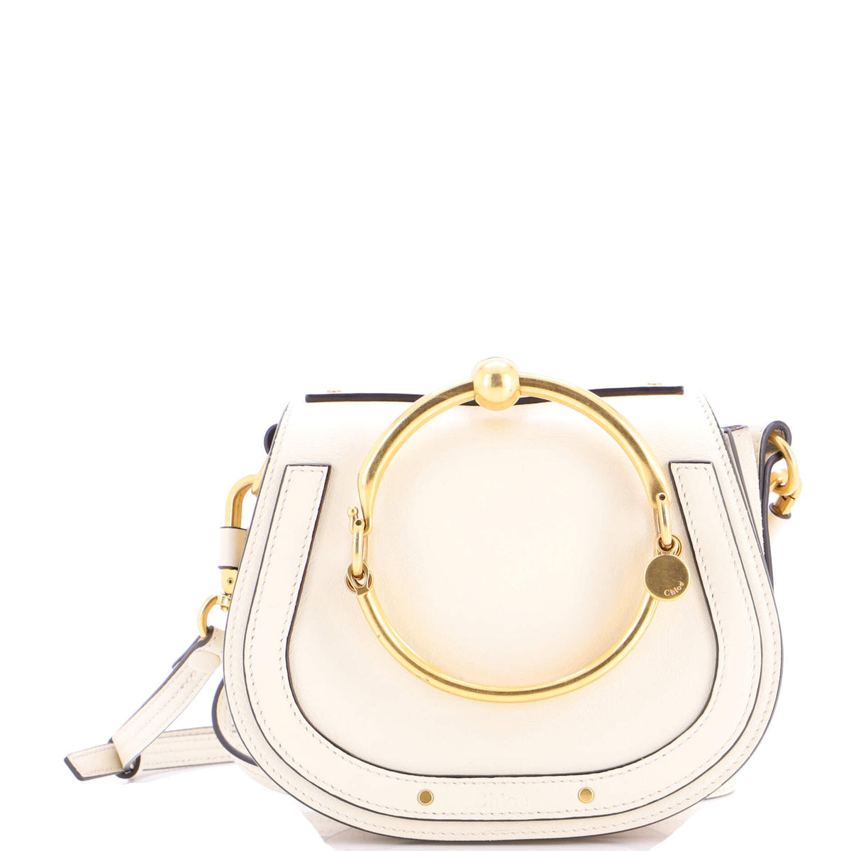 Chloe CHLOE Nile Crossbody Bag Leather Small