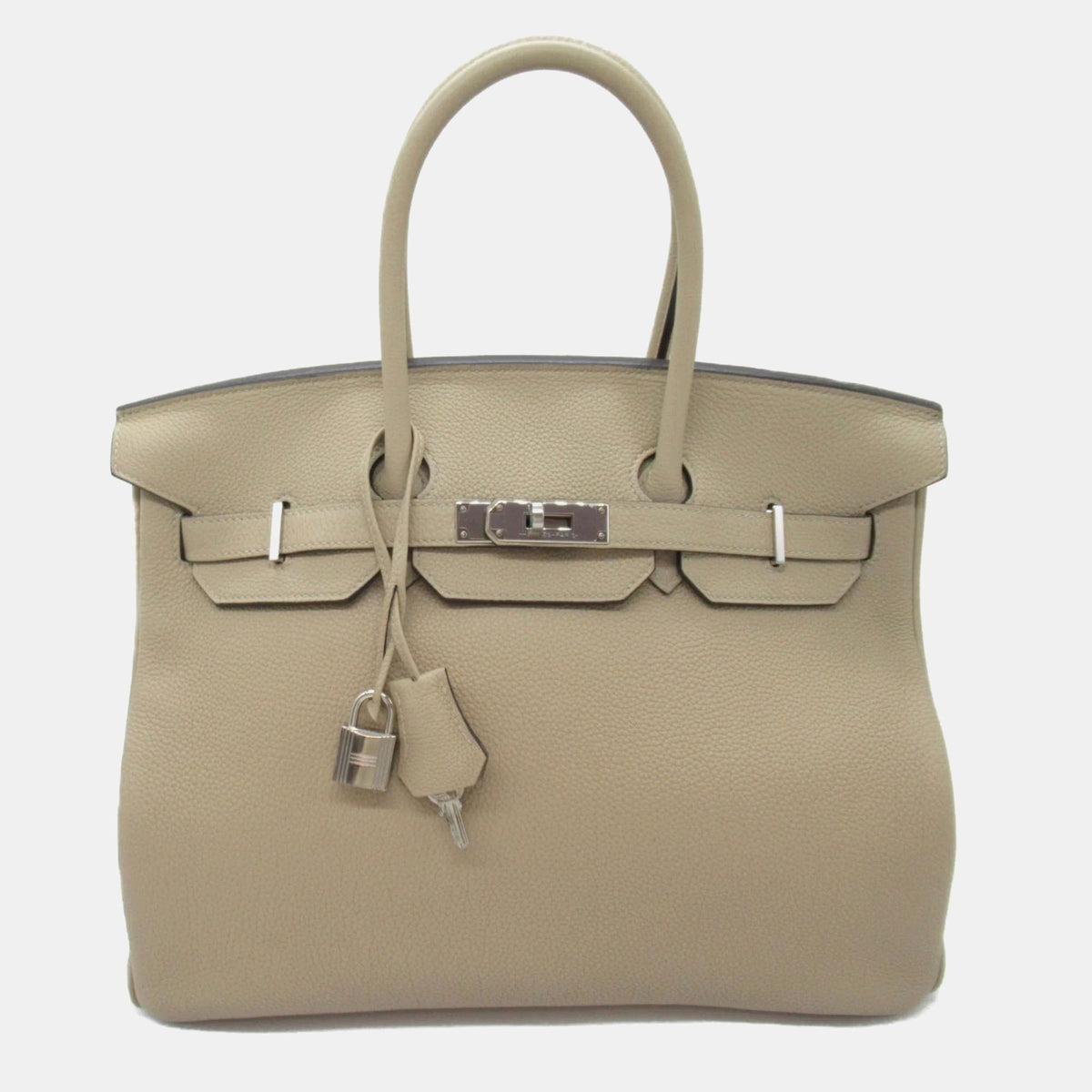 Hermès Beige Trench Togo leather Birkin 35 handbag