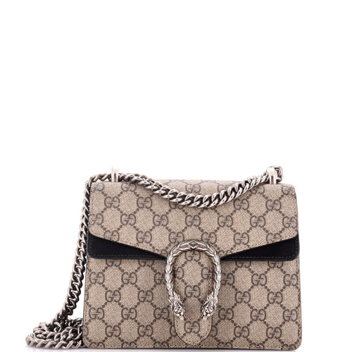GUCCI Dionysus Bag GG Coated Canvas Mini