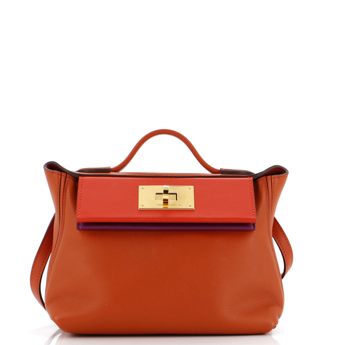 Hermès 24/24 Bag Evercolor with Swift 21