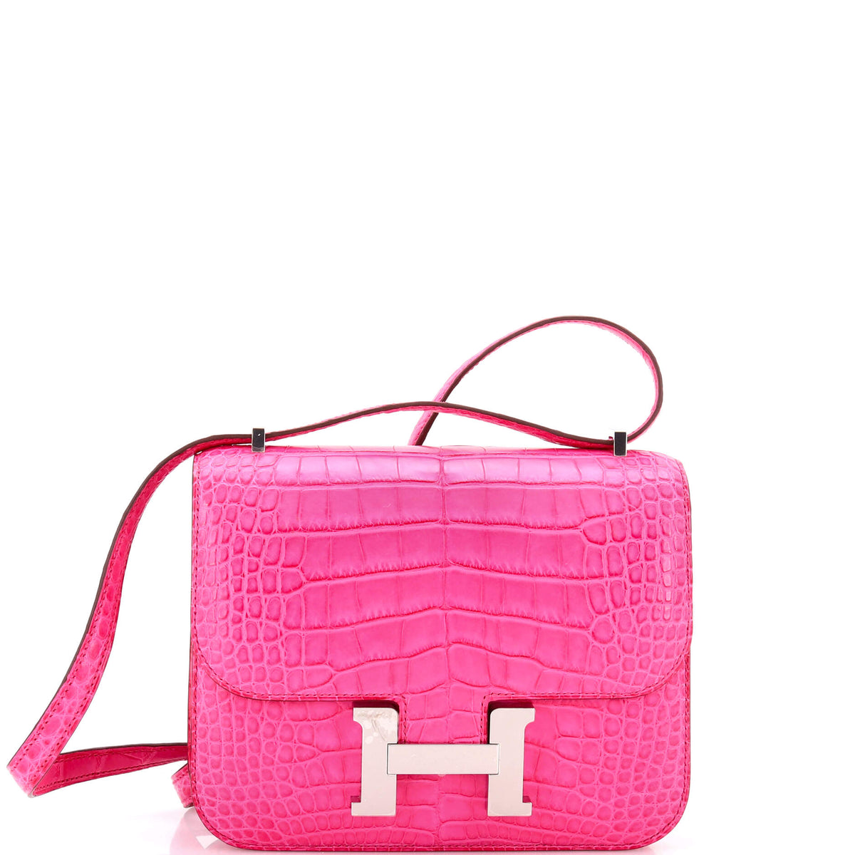 Herm?s Constance Bag Matte Alligator 18