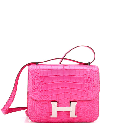 Constance Bag Matte Alligator 18
