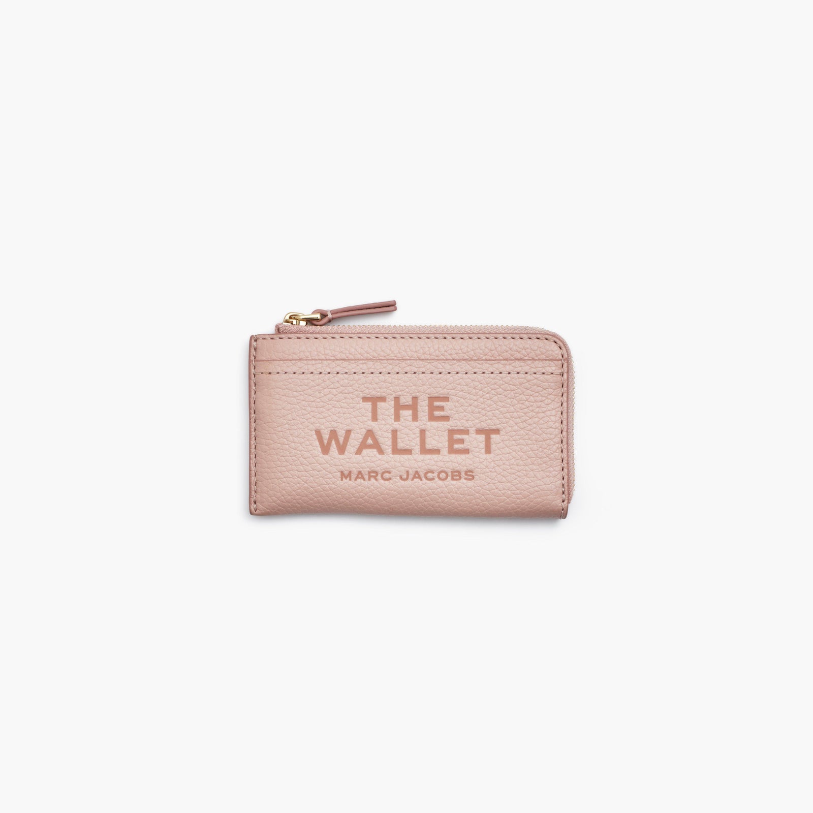 Marc Jacobs The Leather Top Zip Multi Wallet in Rose