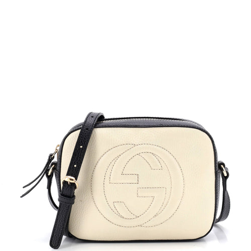 GUCCI Soho Disco Crossbody Bag Leather Small