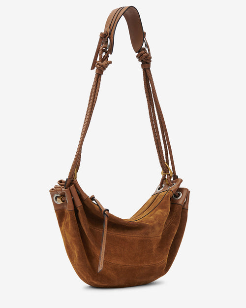 Maia Medium Suede Bag -  - Cognac - Isabel Marant