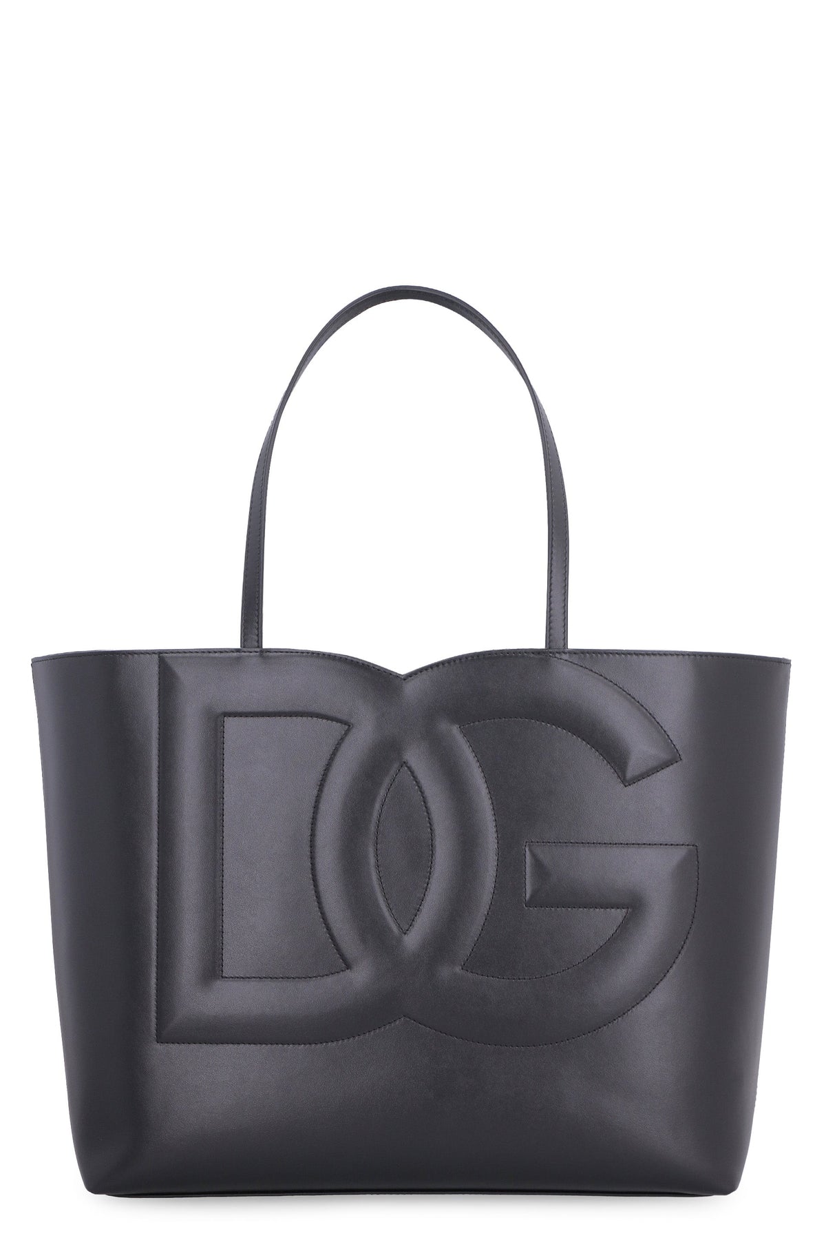 Dolce & Gabbana Women's ï»¿dg Logo Small Tote Bag in Nero | BB7338AW576