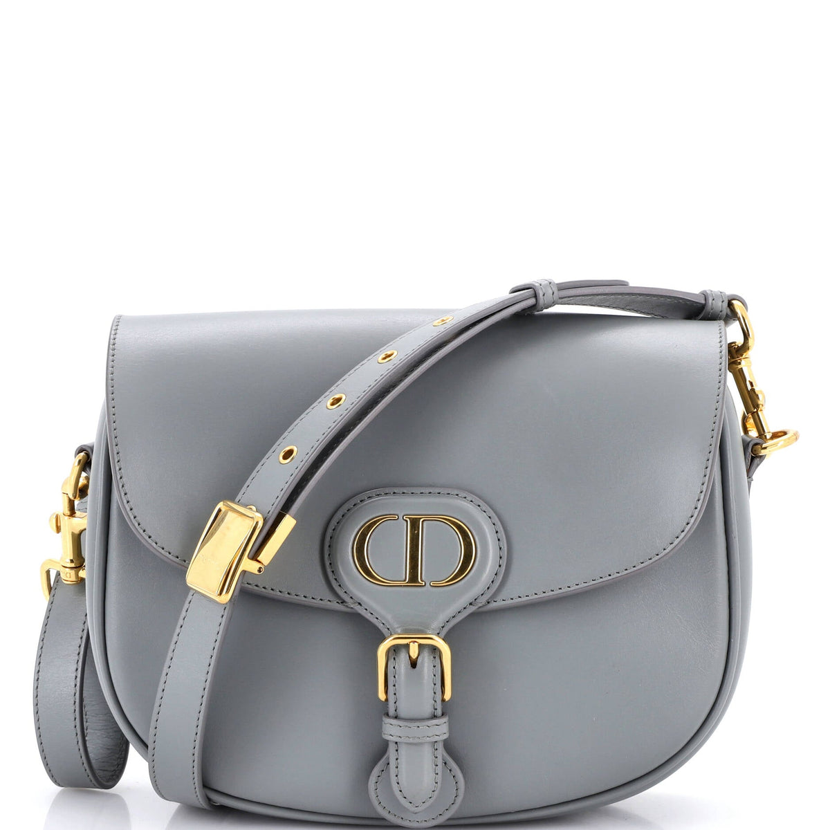 Christian Dior Bobby Flap Bag Leather Medium