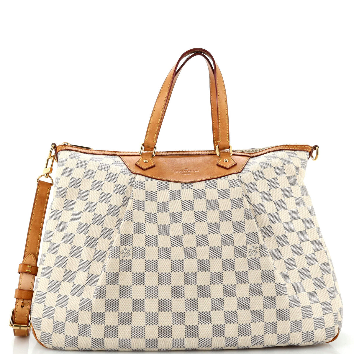 Louis Vuitton Siracusa Handbag Damier MM