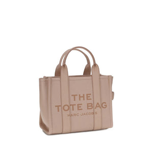 Marc Jacobs Crossbody Logo - Embossed Calf Leather Tote Bag - Beige