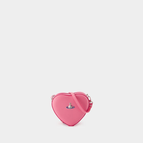 Women's Mini Heart Crossbody in Pink | 58020004W Color L001L Color G406