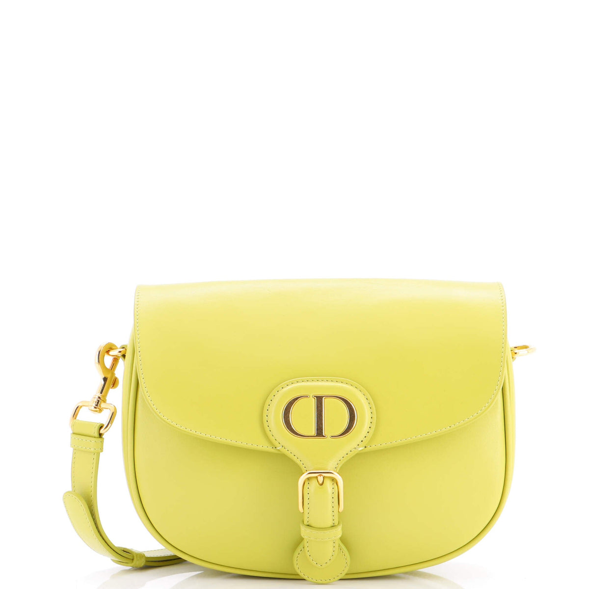 Christian Dior Bobby Flap Bag Leather Medium