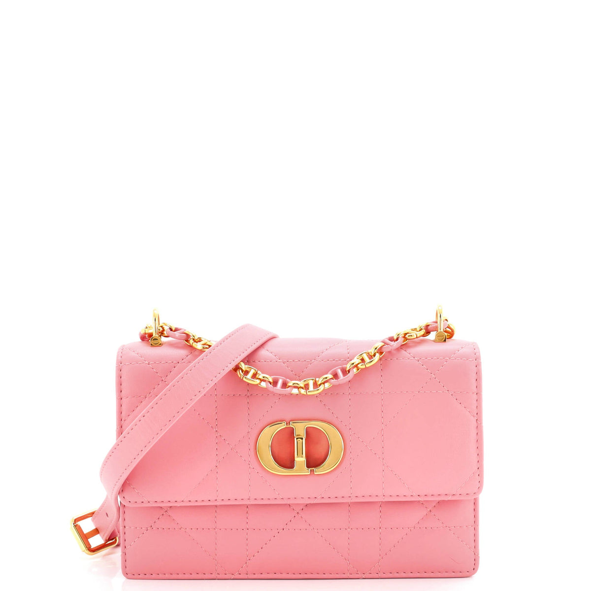 Christian Dior Miss Caro Flap Bag Cannage Quilt Calfskin Mini