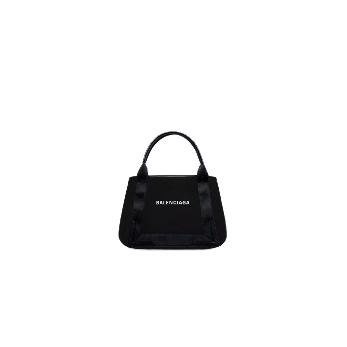 Balenciaga Women's Navy Cabas S Bag in Black | 3399332HH3N
