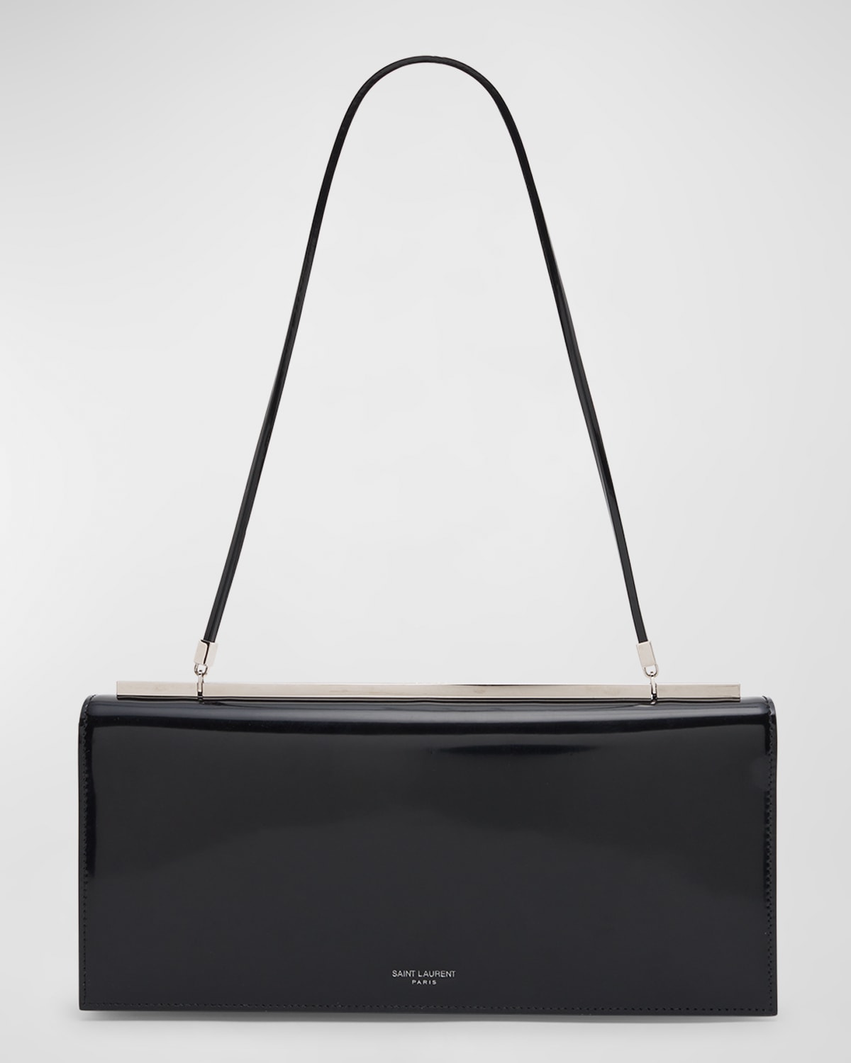 Saint Laurent Suzanne Baguette Shoulder Bag in Patent Leather