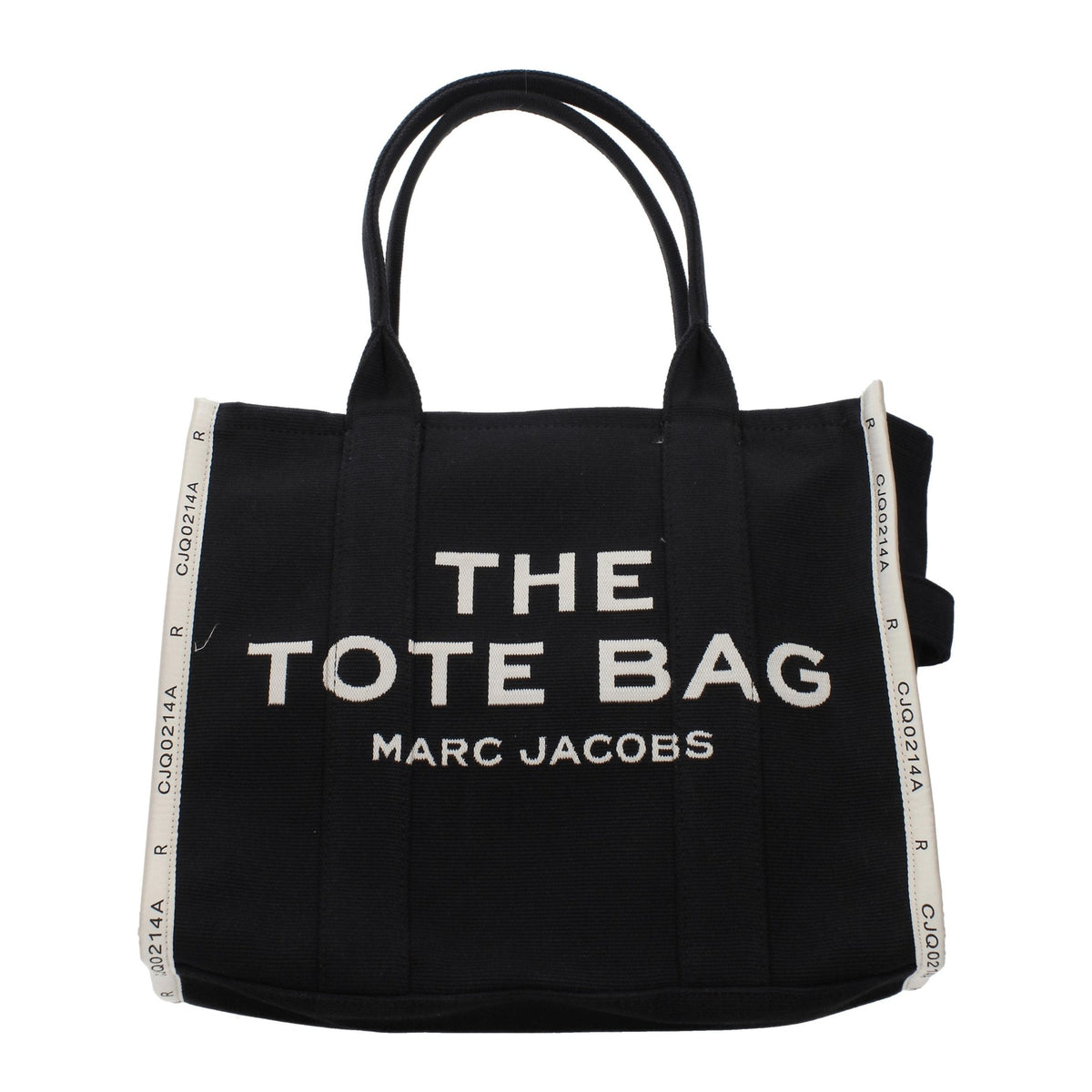 Marc Jacobs Marc Jacobs Tote Bag Logo - Embroidered Fabric - Black