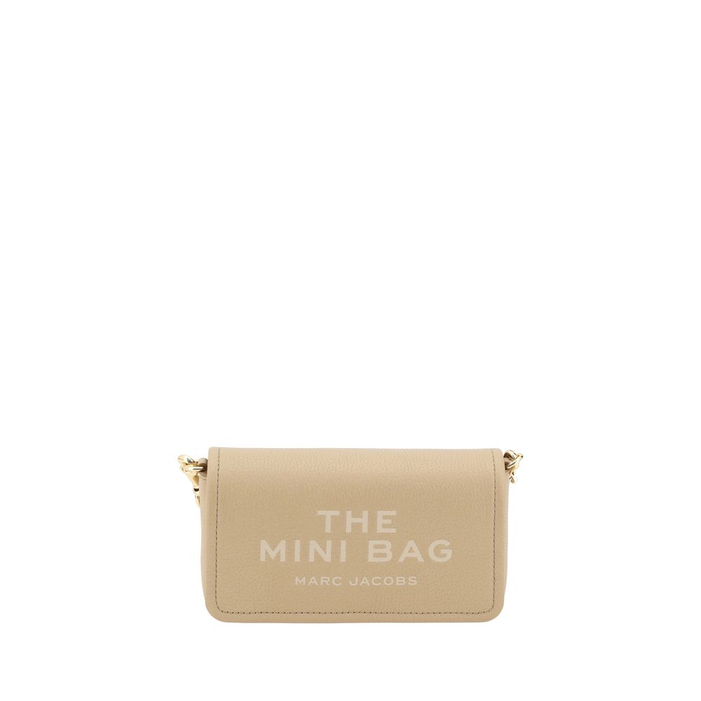 Marc Jacobs Marc Jacobs Shoulder Bag Leather Flap - Beige