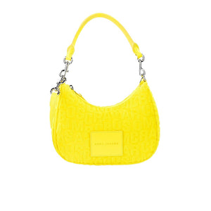 Marc Jacobs Shoulder Bag Monogram Terry Fabric - Yellow