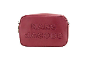 Marc Jacobs Nylon Crossbody Crossbody Embossed Logo Leather Crossbody Bag - Red