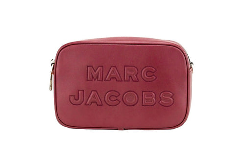 Marc Jacobs Nylon Crossbody Crossbody Embossed Logo Leather Crossbody Bag - Red