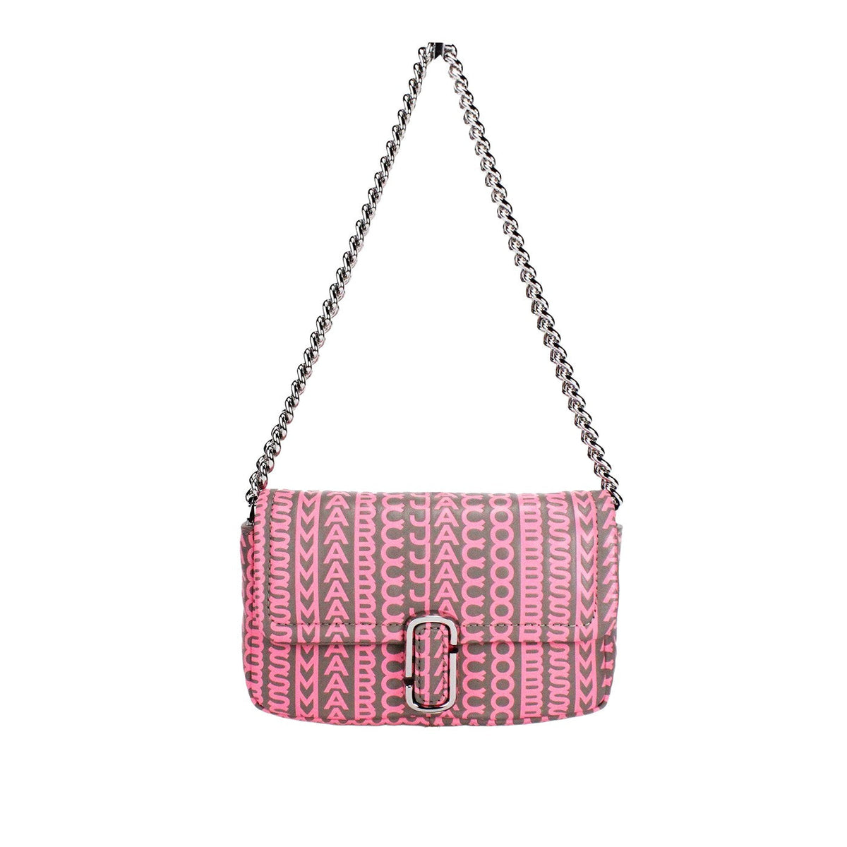 Marc Jacobs Marc Jacobs Shoulder Bag Monogram Quilted Leather - Pink