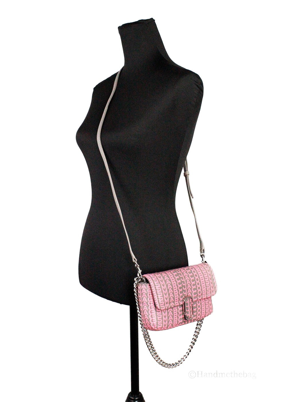 Marc Jacobs Marc Jacobs Shoulder Bag Monogram Quilted Leather - Pink
