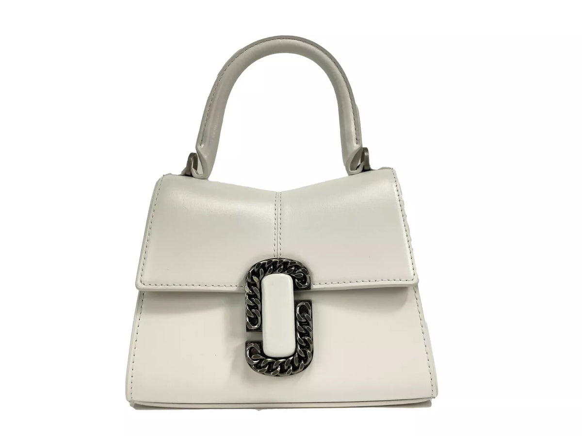 Marc Jacobs Marc Jacobs Babe Top Handle Top Handle Bag - White