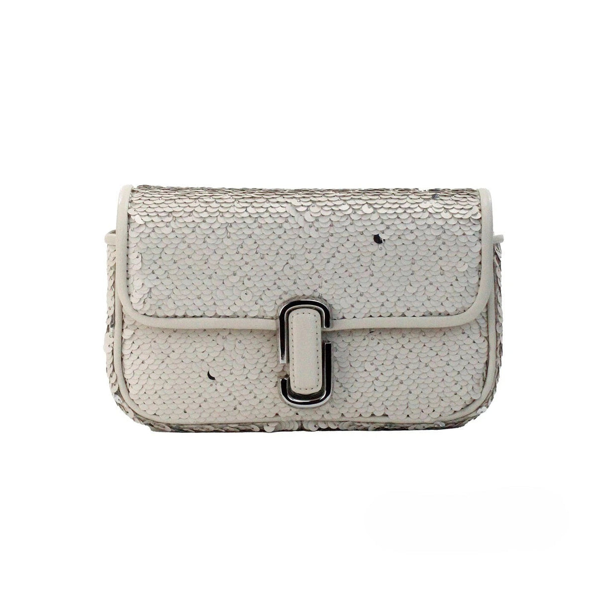 Marc Jacobs Marc Jacobs Shoulder Bag Sequined Leather - Cream