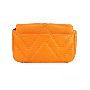 Marc Jacobs Shoulder Bag Quilted Leather - Orange