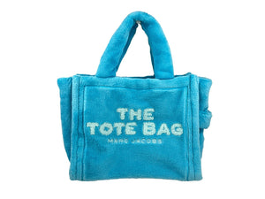 Marc Jacobs Crossbody Terry Fabric Tote Bag - Blue