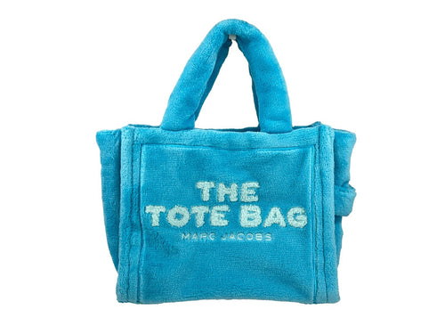 Marc Jacobs Crossbody Terry Fabric Tote Bag - Blue