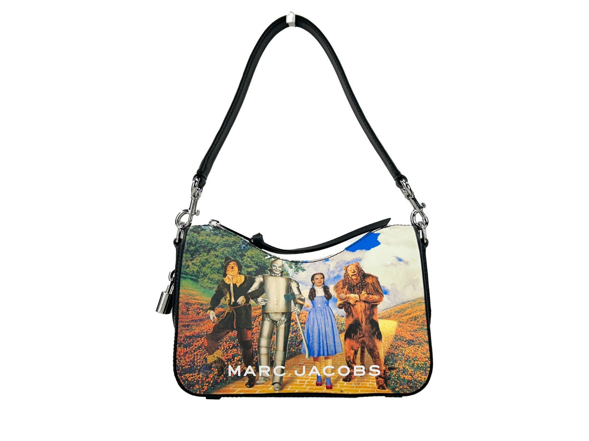 Marc Jacobs Marc Jacobs Nylon Crossbody Crossbody Wizard of Oz Print Leather Crossbody Bag - Gold