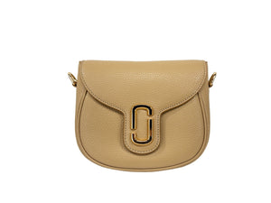 Marc Jacobs Nylon Crossbody Crossbody Pebble Leather Saddle Crossbody Bag - Gold