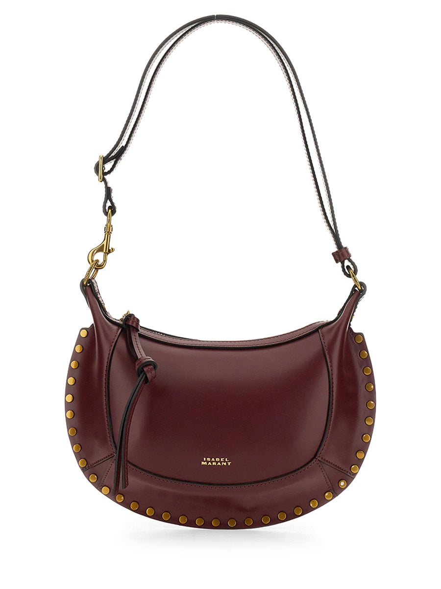 Isabel Marant Isabel Marant Oskan Moon Shoulder Bag - Burgundy