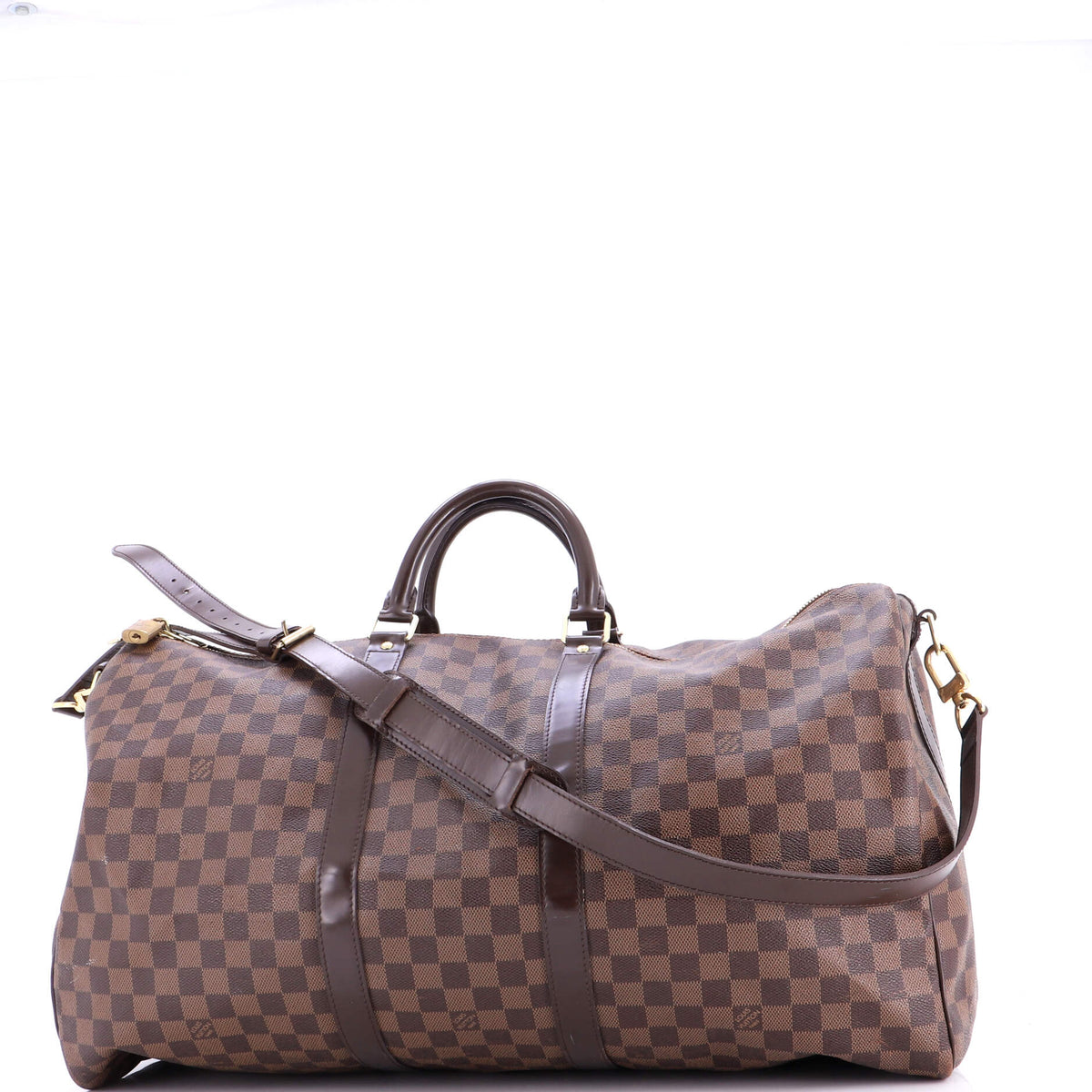 Louis Vuitton Keepall Bandouliere Bag Damier 55