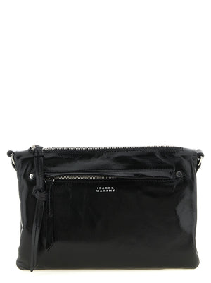 Isabel Marant Winna Duo Leather Bag - - Black - Isabel Marant