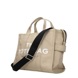 Marc Jacobs Crossbody Canvas Tote Bag - Beige
