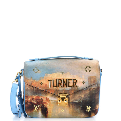 Pochette Metis Limited Edition Jeff Koons Turner Print Canvas