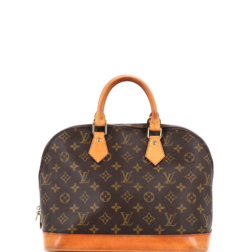 Vintage Alma Handbag Monogram Canvas PM