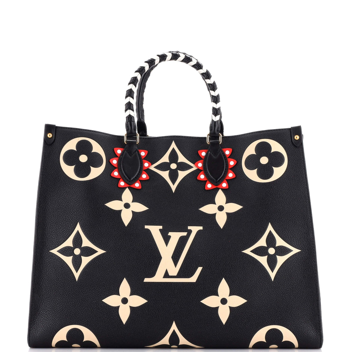 Louis Vuitton OnTheGo Tote Limited Edition Crafty Monogram Empreinte Giant GM