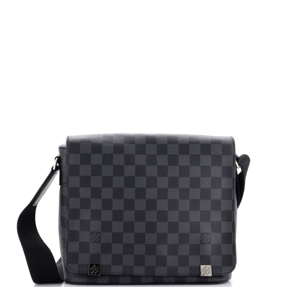 District NM Messenger Bag Damier Graphite PM