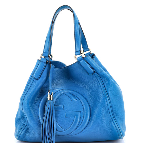 GUCCI Soho Shoulder Bag Leather Medium