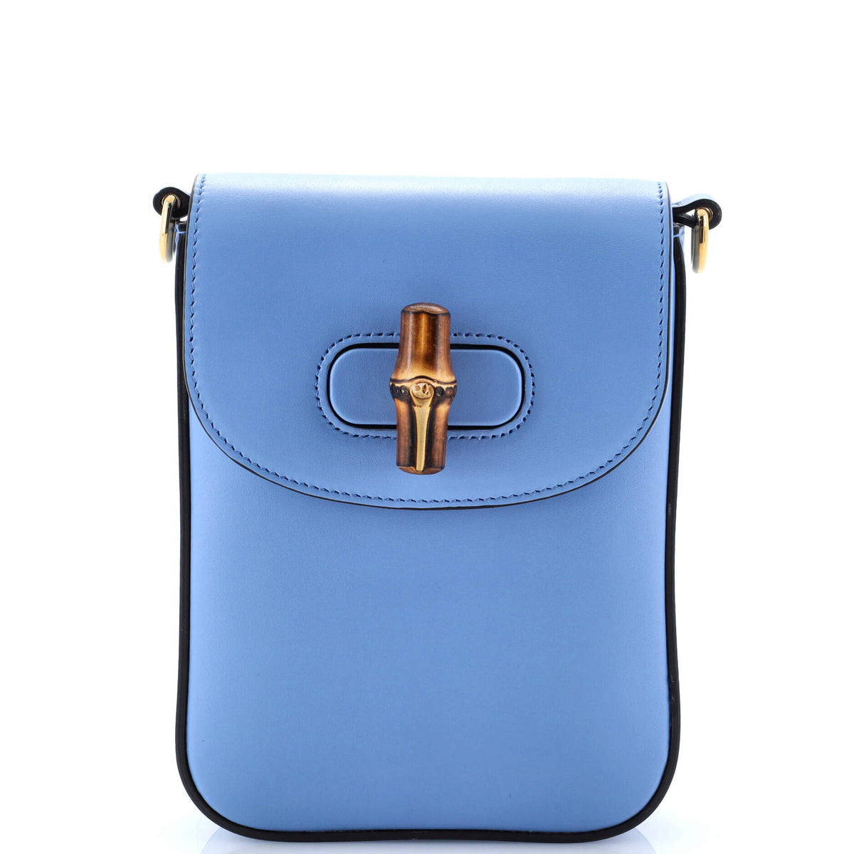 Gucci GUCCI Bamboo Top Handle Backpack Leather Mini