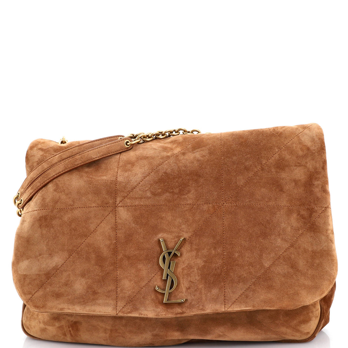 Saint Laurent Jamie 4.3 Shoulder Bag Quilted Suede Large