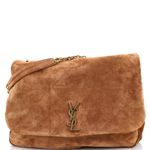Jamie 4.3 Shoulder Bag Quilted Suede Large