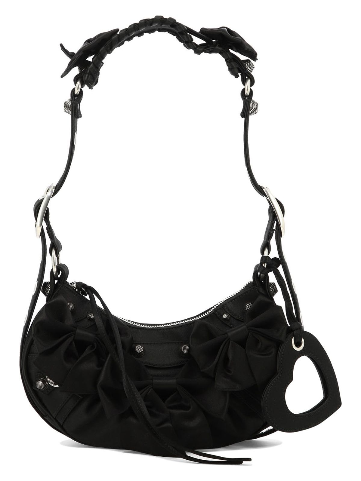 Balenciaga Women's Le Cagole Xs Shoulder Bag in Black | 6713092AAWD1000