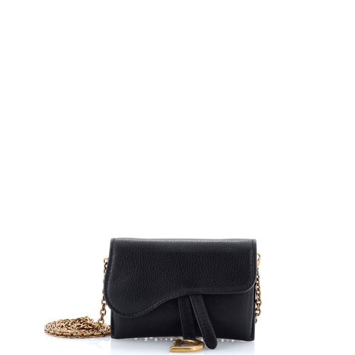 Saddle Nano Pouch Leather
