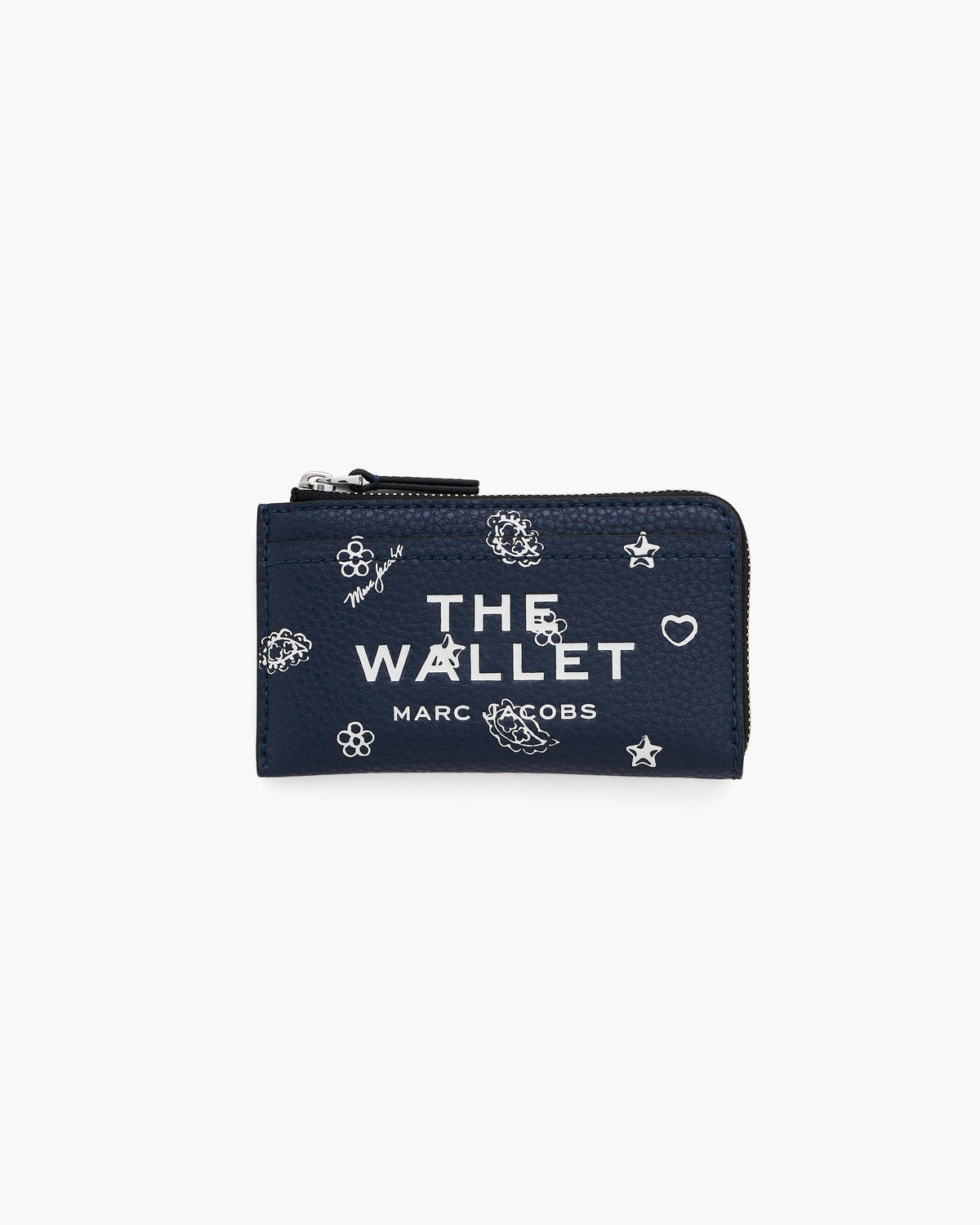 Marc Jacobs Marc Jacobs The Bandana Top Zip Multi Wallet in Navy Multi
